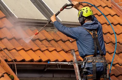 Démoussage et hydrofuge de toiture à Tour-en-Jarez